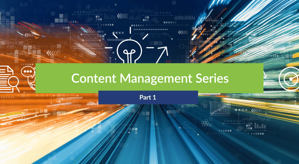 The Thing with Content – Part 1