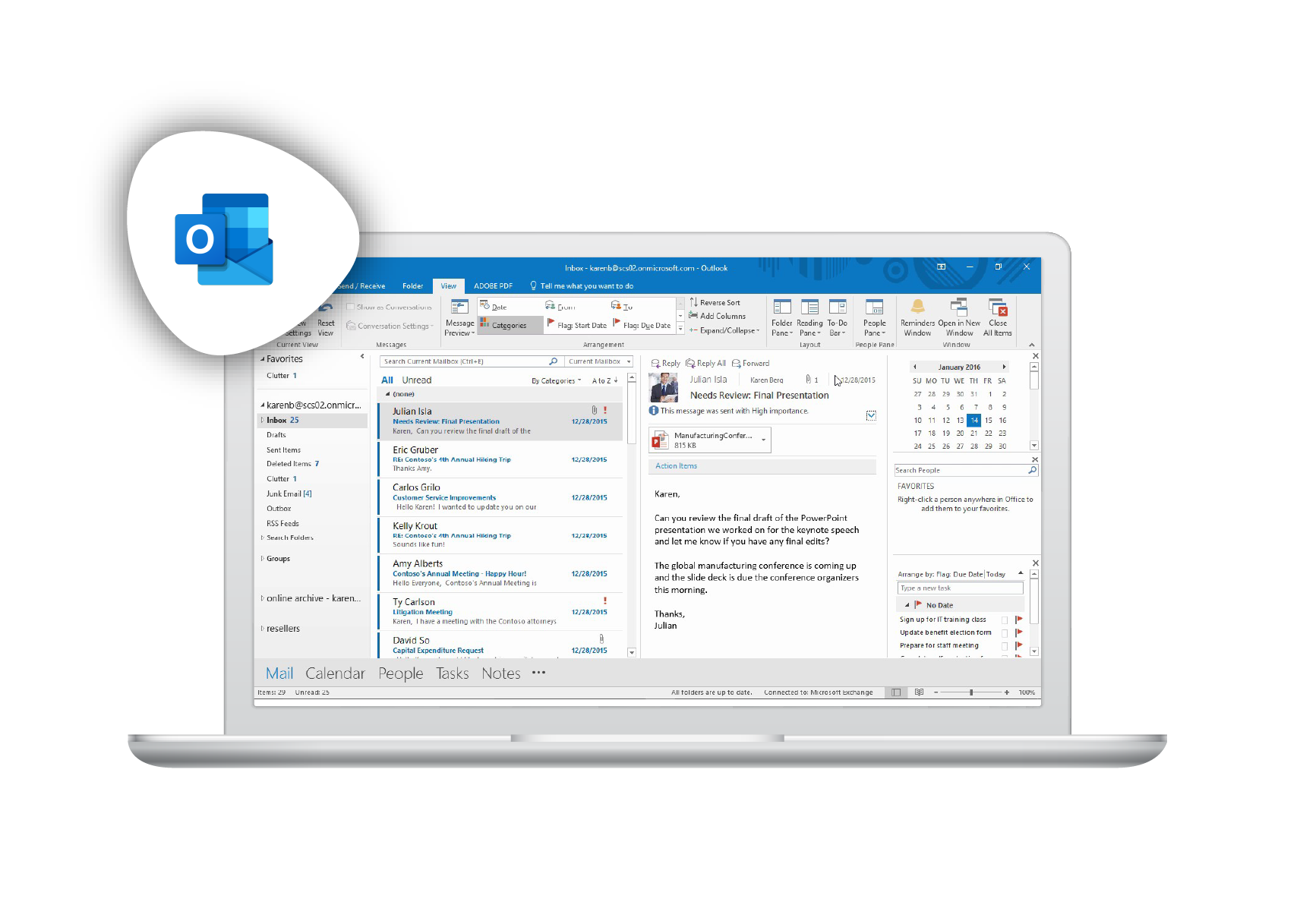 Microsoft Outlook | Microsoft 365 | Email with Outlook | Mint Group SA