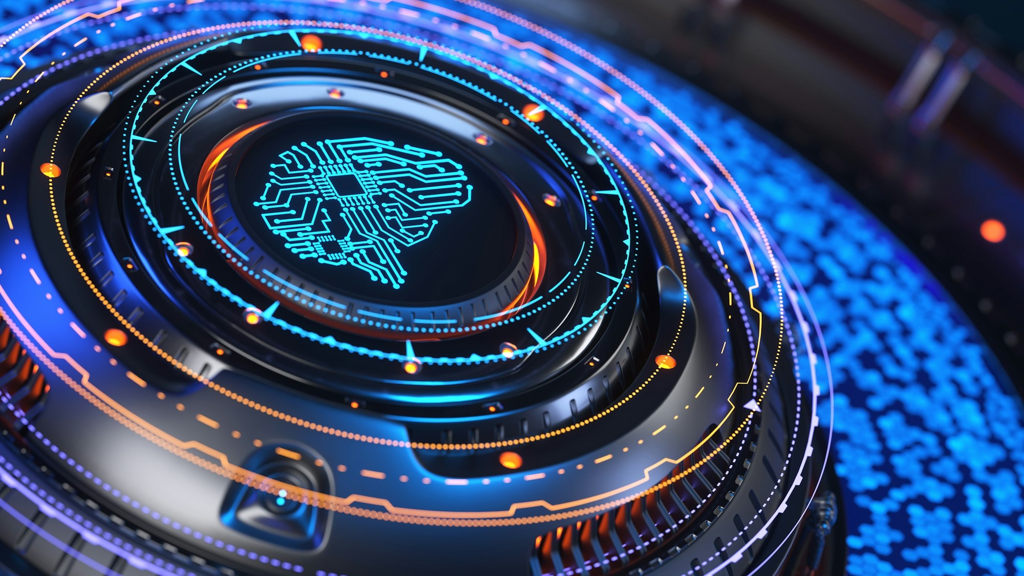 Artificial intelligence concept